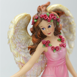 Ángel feliz bailando resina caja de música - Product Image 2