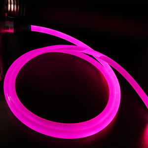 Quảng Châu giá bán buôn <span class=keywords><strong>Polymer</strong></span> LED sợi quang 10 mét Side Glow với áo khoác rõ ràng hồ bơi ánh sáng - Product Image 3