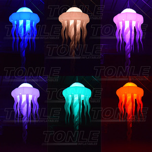 Medusa Inflable Gigante con Iluminación LED para Decoración de Escenarios, Eventos y Fiestas - Product Image 6