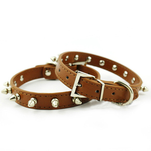Holesale-collar de cuero con tachuelas para perro, diseño atractivo, a la moda - Product Image 3