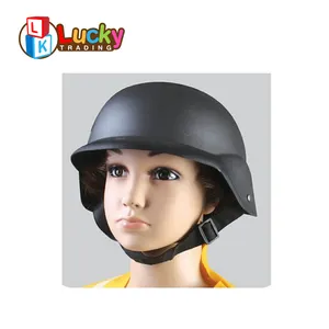 儿童军用头盔警察塑料派对帽子塑料玩具士兵帽子假装游戏