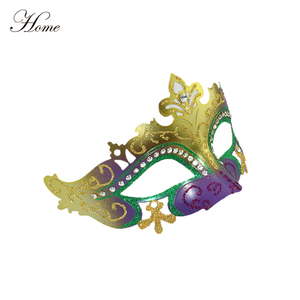 Venetian Fancy colorido carnaval máscara con lentejuelas para la bola del partido - Product Image 2