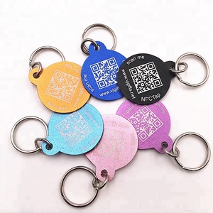 Thẻ Chó Cưng Mã Qr Laser Anodized Khắc Logo Tùy Chỉnh Giá Rẻ Từ Nhà Máy - Product Image 2