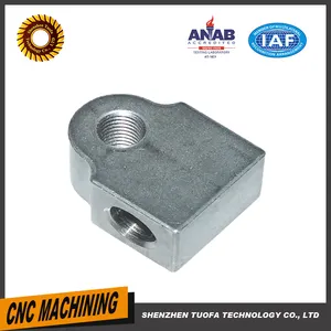 6061 7075 2024 para el bloque de aluminio cnc servicio de mecanizado de fresado