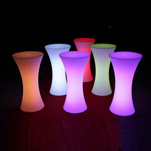 Table de Cocktail extérieur, 16 couleurs RGB changeantes, étanche, <span class=keywords><strong>Led</strong></span>, lumières, pour l'extérieur, Bar de location - Product Image 4