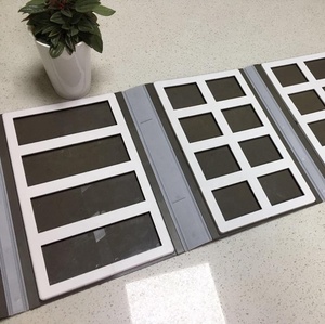 Giá bán buôn 2025 đá cẩm thạch cuốn sách đứng gấp collapsable hiển thị Kệ Đá Nhân Tạo Mẫu danh mục - Product Image 5