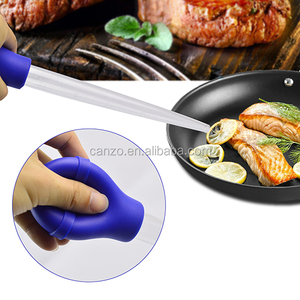 Bastón para Salsas de Carne y Aves de Corral, de Silicona y Plástico, con Cepillo de Limpieza, Venta al por Mayor - Product Image 3