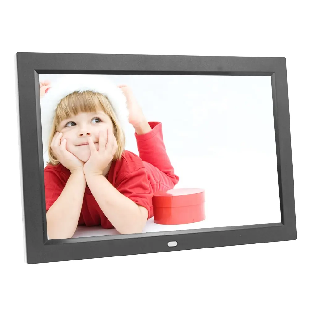 2024 DPF-1207 acrylic mp3 mp4 movies full hd 1080p 12 inch digital photo picture frames as promotion display