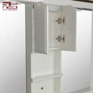 Fabricación <span class=keywords><strong>China</strong></span> GUCI de espejo doble de 120 cm de montaje en piso impermeable del gabinete del cuarto de baño - Product Image 6