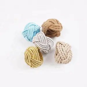 Napkin Ring Round Handmade Weaving Colored For Table Decor