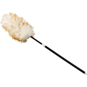 42 Inch Lambswool <span class=keywords><strong>Duster</strong></span> Telescoping Nhựa Xử Lý Da Cừu Thật Len Làm Sạch Bụi - Product Image 1