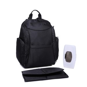 Convertible marcas azul negro mejores <span class=keywords><strong>opiniones</strong></span> hombres del cuero para los papás diseñador bolsa <span class=keywords><strong>de</strong></span> pañales mochila - Product Image 3
