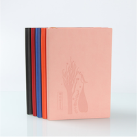 Carnet A5 personnalisé avec logo imprimé, couverture souple en PU, journal en cuir personnalisé, pas cher
