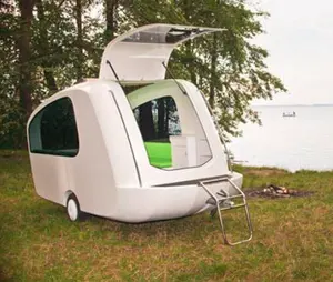 OEM Trailer karavan Kemah serat kaca kecil