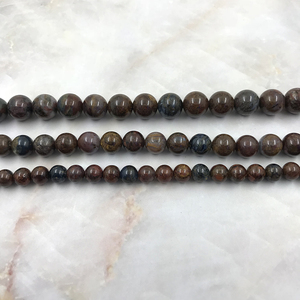 <span class=keywords><strong>Perles</strong></span> naturelles de haute qualité, <span class=keywords><strong>perles</strong></span> d'agate de <span class=keywords><strong>bois</strong></span> pétrifié amples pour la fabrication de bijoux, vente en gros, 100 pièces - Product Image 6
