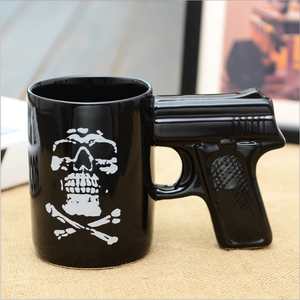 Taza <span class=keywords><strong>de</strong></span> cerámica con mango <span class=keywords><strong>de</strong></span> pistola, diseño único Vintage, 2020 - Product Image 2