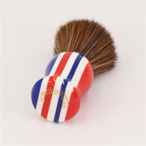 Yaqi-brocha de afeitar de pelo sintético para <span class=keywords><strong>hombre</strong></span>, vara de barbero - Product Image 4