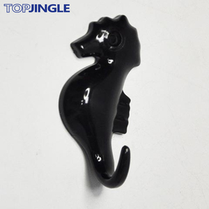 ตะขอพลาสติกขนาดเล็กน่ารักสำหรับตกแต่งรูปม้าทะเลแบบติดผนัง - Product Image 1