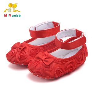 Bella Rosa di Disegno Delle Neonate Caviglia Scarpe Da Sera - Product Image 2