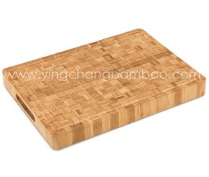 Großes Ende Korn Holz Bambus <span class=keywords><strong>Metzger</strong></span> Block - Product Image 1