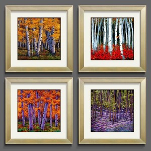 Artfor <span class=keywords><strong>Bosque</strong></span> pintura decoración de la pared marco de la pared de la lona moderna decoración del hogar - Product Image 1