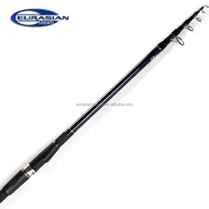 Caña de Pescar Telescópica de Carbono Radial para Surfcasting, 4.50m, C.W. 100-200g, 6 Piezas, Acción Rígida, Venta al Por Mayor - Product Image 4
