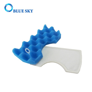 Bleu Éponge Mousse Pré-<span class=keywords><strong>Filtre</strong></span> Compatible Avec <span class=keywords><strong>Aspirateur</strong></span> Pièces Pour <span class=keywords><strong>Samsung</strong></span> DJ97-01040C <span class=keywords><strong>Aspirateur</strong></span> - Product Image 2