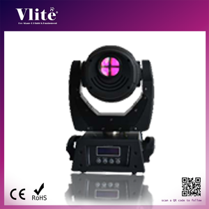 <b>LED</b> 240W Spot <b>Light</b> Eco Version Moving Head with DMX512 <b>Control</b> 9 Fixed Gobos Warm White - Product Image 4