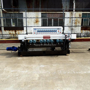Machine à chanfreiner le <span class=keywords><strong>verre</strong></span> en ligne droite, 9 moteurs, machine à découper le <span class=keywords><strong>verre</strong></span>, machine à <span class=keywords><strong>verre</strong></span> - Product Image 2