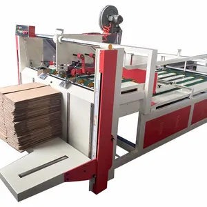 Dongguang Semi-Automatische Map Gluer Machine/Doos Lijmmachine