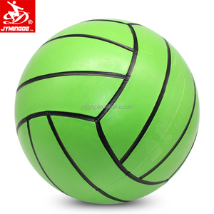 Offre Spéciale plage en caoutchouc vert <span class=keywords><strong>volley</strong></span>-ball taille 5 avec <span class=keywords><strong>ligne</strong></span> noire - Product Image 3