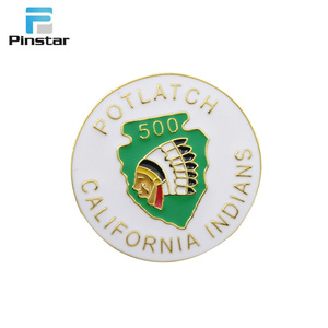 China fabricantes venden alfabeto y carácter retrato cabeza seguridad pins - Product Image 2
