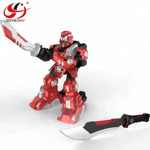 Toptan oyuncak Kızılötesi El kılıç Uzaktan kumanda mücadele Robot oyuncak ile özel ambalaj