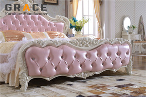 Викторианский спальный комплект мебели Z907, двуспальная кровать - Product Image 5