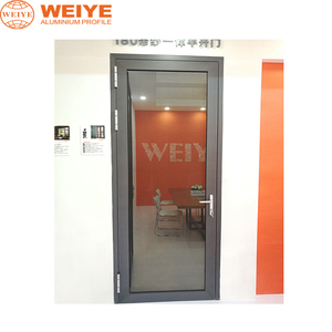 Puertas <span class=keywords><strong>de</strong></span> vidrio <span class=keywords><strong>de</strong></span> aluminio serie 180 con nuevo diseño <span class=keywords><strong>de</strong></span> esmalte y malla antimosquitos, otros productos modernos para puertas - Product Image 1