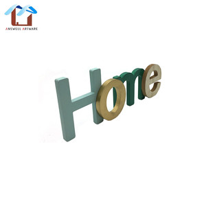 Decoración nórdica <span class=keywords><strong>de</strong></span> madera <span class=keywords><strong>de</strong></span> casa habitación piezas <span class=keywords><strong>de</strong></span> decoración <span class=keywords><strong>de</strong></span> la pared <span class=keywords><strong>de</strong></span> material <span class=keywords><strong>de</strong></span> MDF letras <span class=keywords><strong>de</strong></span> madera - Product Image 4
