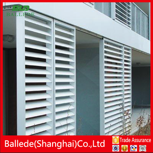 ม่านบังแดดภายนอกแบบอะลูมิเนียมแนวนอนแบบมีมอเตอร์ - Product Image 3