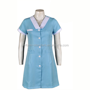Imágenes azules de uniformes para enfermeras, alta calidad, venta al por mayor - Product Image 4