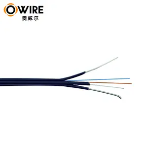 Glasvezel Kabel 1 2 4 6 8 Core Indoor Outdoor Glasvezel Drop Kabel Met Staaldraad Of Frp Prijs Glasvezelkabel