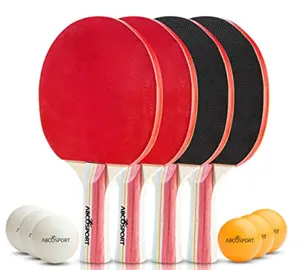 Yiwu Raket Tenis Meja, Harga Murah Raket Ping Pong untuk Latihan Pertandingan