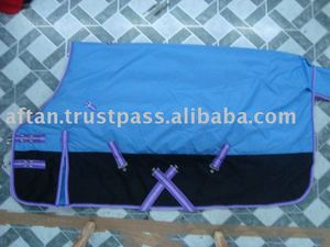 Tapis de cheval miniature 600D de haute qualité imperméable et respirant avec doublure en nylon et clips en laiton - Product Image 3