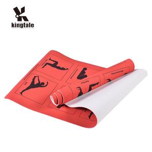Kingtale fare per ordinare eco friendly teal stuoia di yoga del tpe - Product Image 1