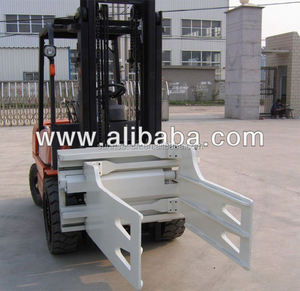 Abrazadera de fardo giratoria para carretilla elevadora nueva 2-6,5 toneladas ISO 9001:2000 CE Control hidráulico 12 meses de cambio lateral o rotación CN GUA - Product Image 3