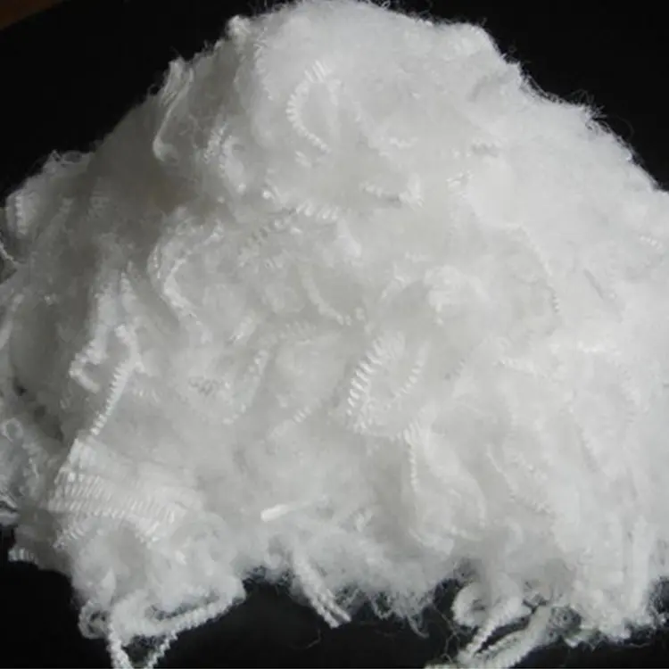 100% recycled solid micro denier polyester fiber with good price
