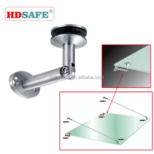 Sus304 Wall to glass connector cover glass bracket glass cover accessories - Product Image 1