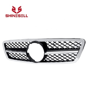 <span class=keywords><strong>Calandre</strong></span> avant en métal chromé de haute qualité, grille style SL pour Mercedes Benz W203 <span class=keywords><strong>AMG</strong></span> <span class=keywords><strong>classe</strong></span> <span class=keywords><strong>C</strong></span> de 2000 à 2006 - Product Image 3