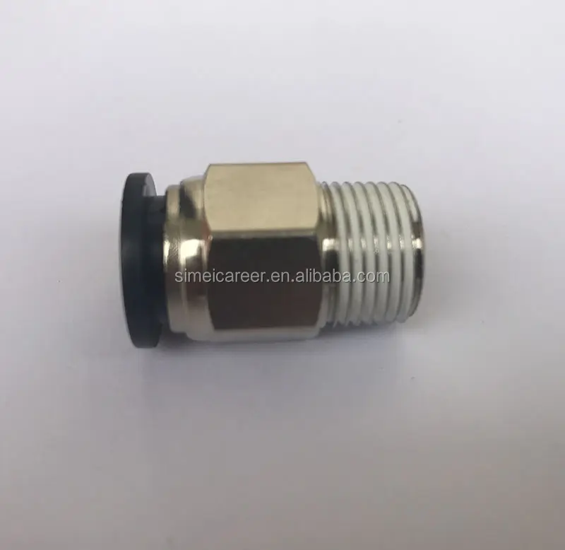 Push In Fittings Push Lock Air Fittings Pneumatische One Touch Vacuüm Lucht Connector