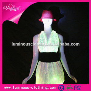Lujo resplandor colorido vestido glow in <span class=keywords><strong>the</strong></span> dark, vestido de lujo de chinaQ-01 + 08 - Product Image 3