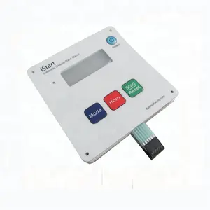 LED controller Standard with metal dome, embossed buttons, connector, led and window ect keypad switch