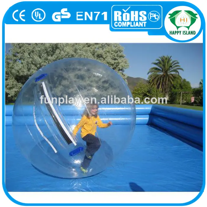 gemanyジッパー水ボール、 水歩く球、 ポリマー販売のための水のボール
